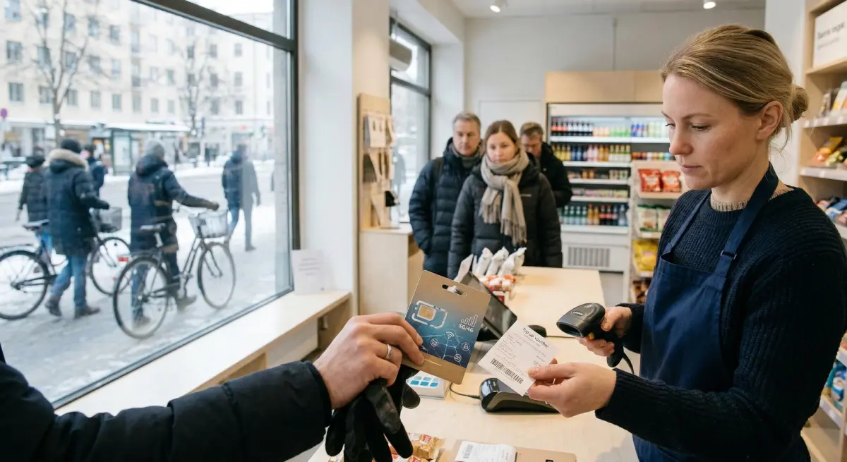 Local tourist SIM cards in Sweden