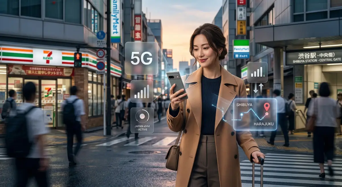 Hvorfor Roafly er den beste eSIM for Japan for de fleste reisende