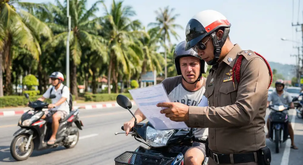 Traffic & Scooter Rules in Thailand