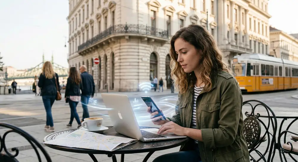 Can you rely on airport and public WiFi in Hungary?