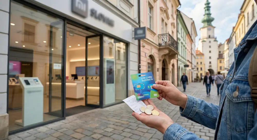 Local prepaid and tourist SIM cards in Slovakia