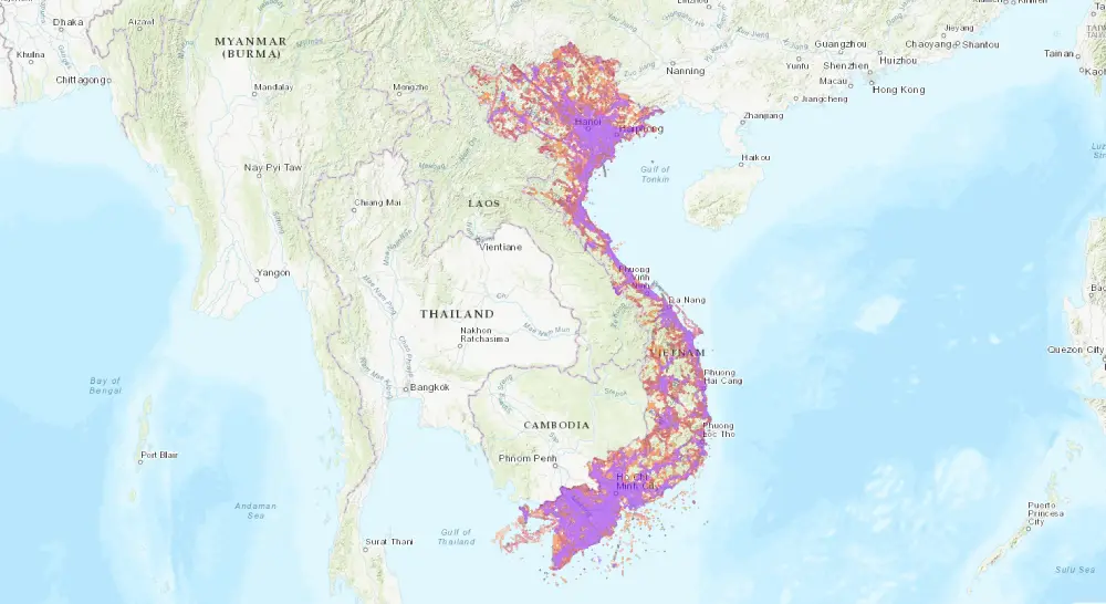 viettel coverage nperf