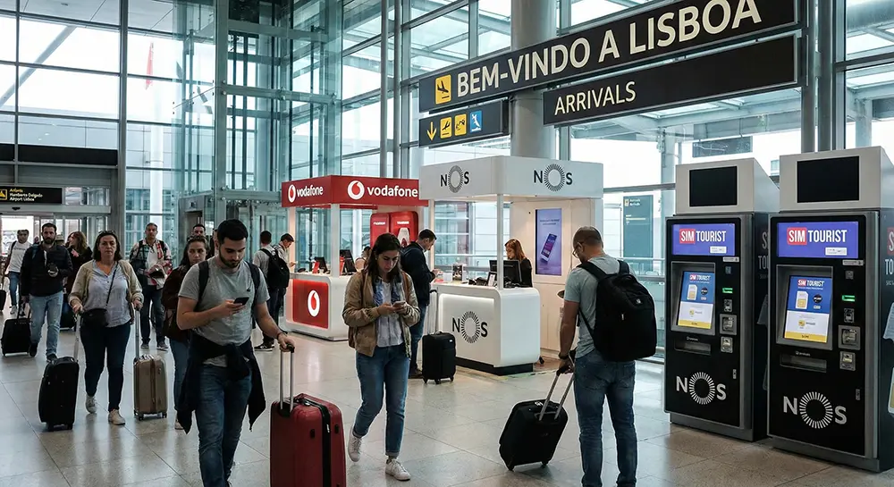 Buying a SIM Card at Portugal Airports