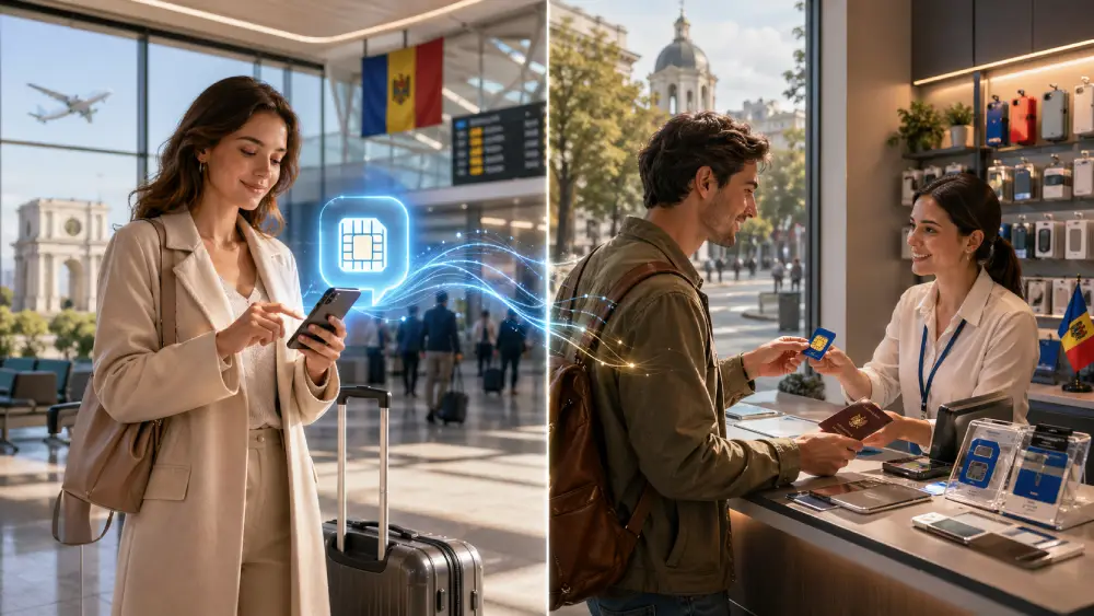 eSIM vs Local SIM Card in Moldova