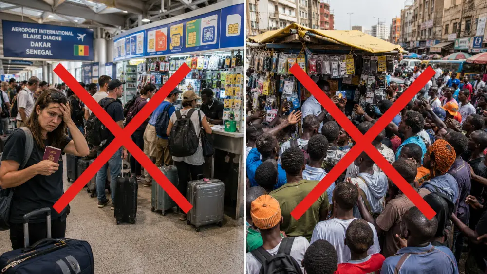 Airport SIM Cards vs. City Stores in Senegal