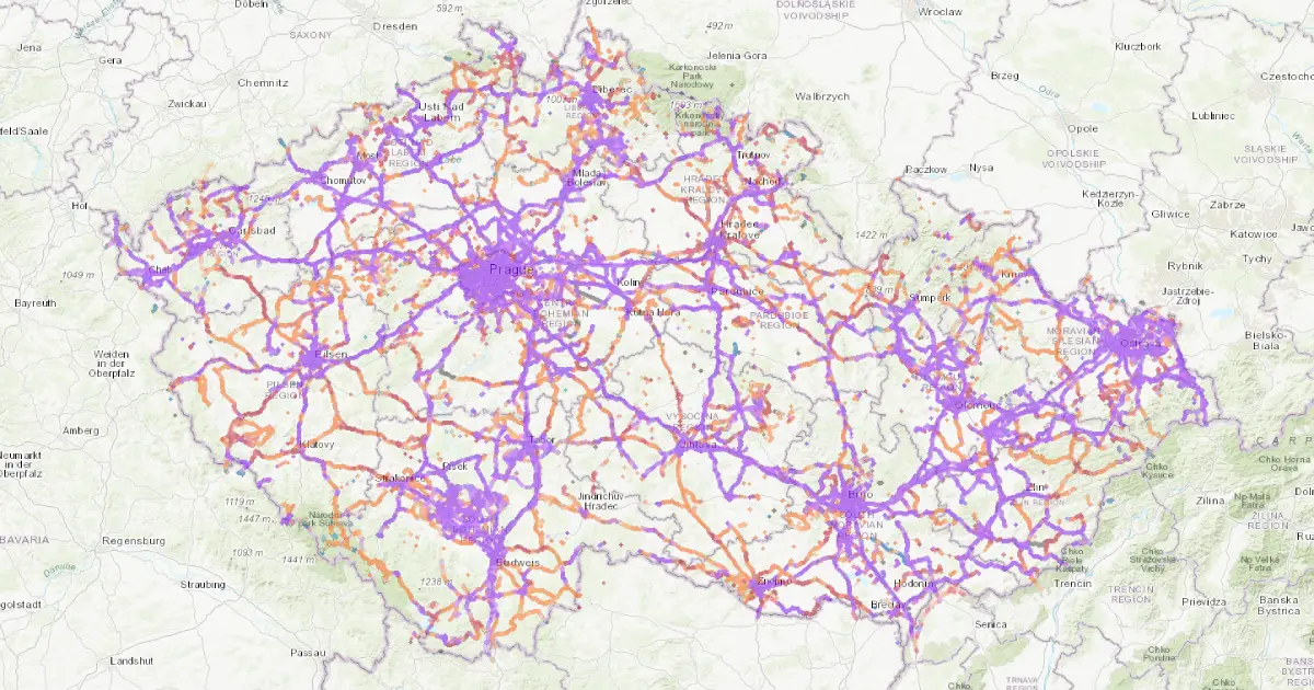 Mobile Coverage in the Czech Republic: Vodafone, O2 and T-Mobile