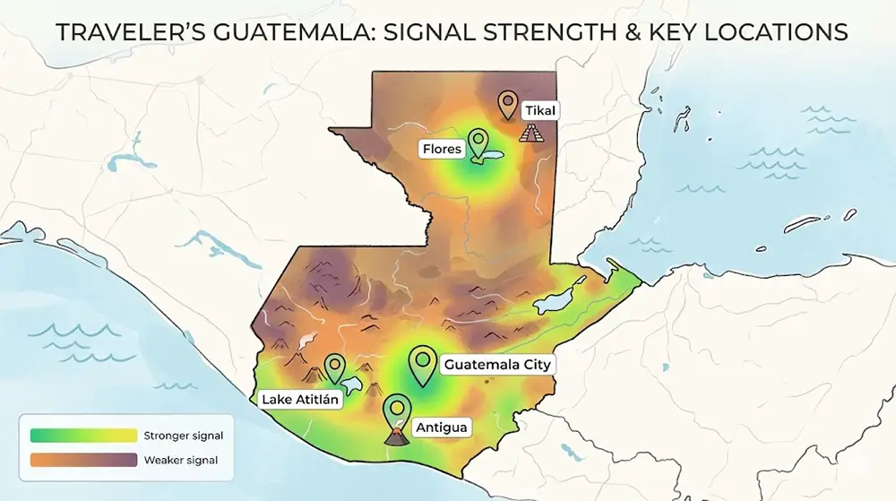 coverage and performance in guetemala