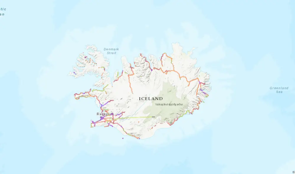 mobile coverage in iceland