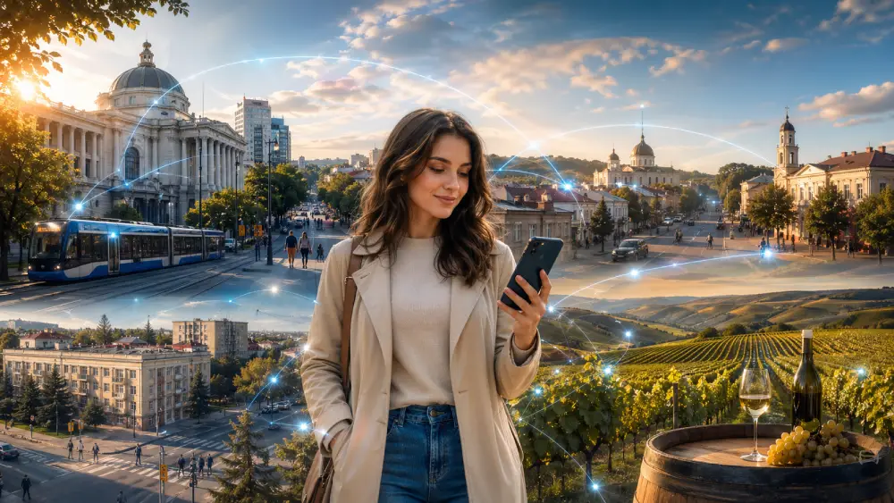 Coverage in Chișinău, Bălți, Orhei, and Wine Regions