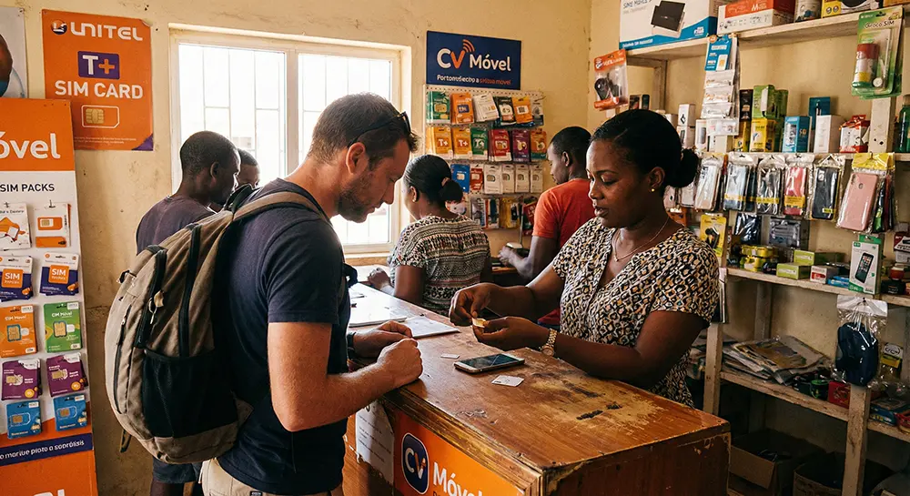  Køb af et lokalt SIM-kort i Kap Verde