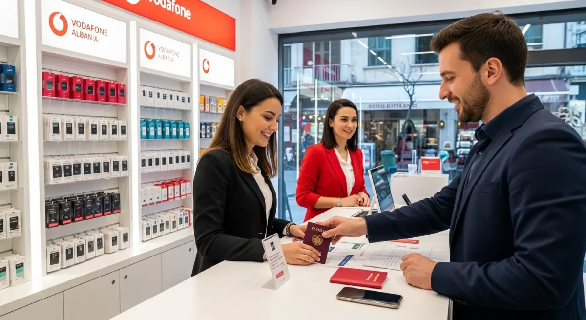 Local tourist SIM card prices in Albania