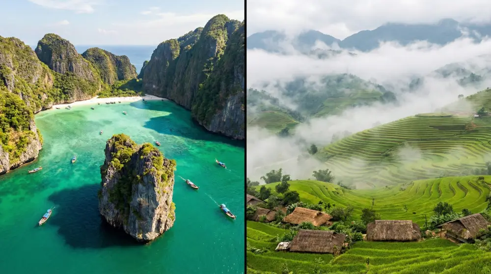 Τοπίο (Νησιά vs. Βουνά)