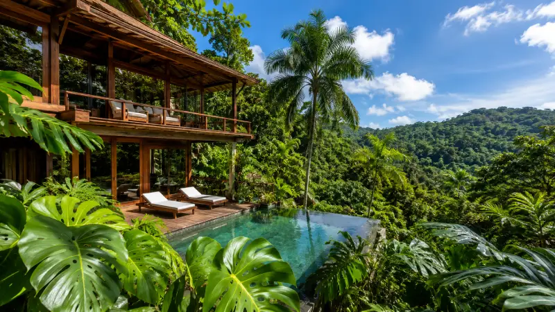 Costa Rica lodging comparison from a hostel to an eco-resort.