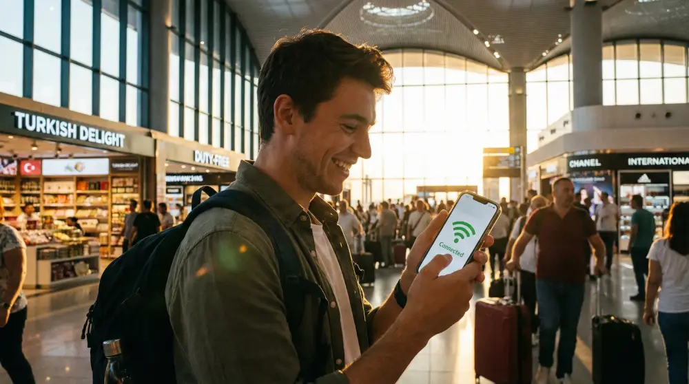 トルコで税関の遅延を避けるために接続を維持する