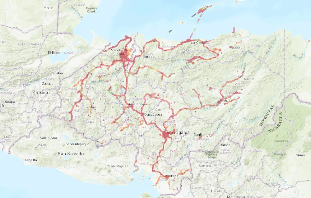 Claro y Tigo en Honduras