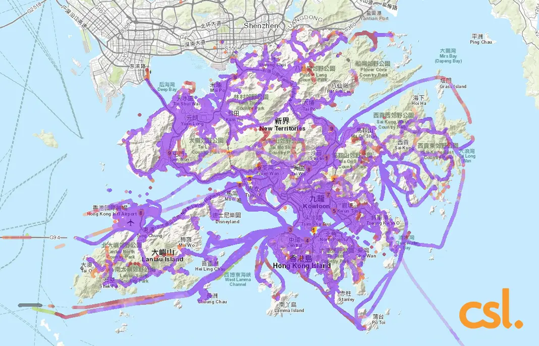 CSL and 1010 offer consistent performance in Hong Kong’s busiest business districts.