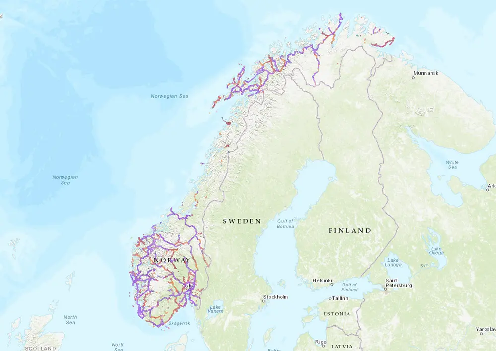 telia norway coverage map