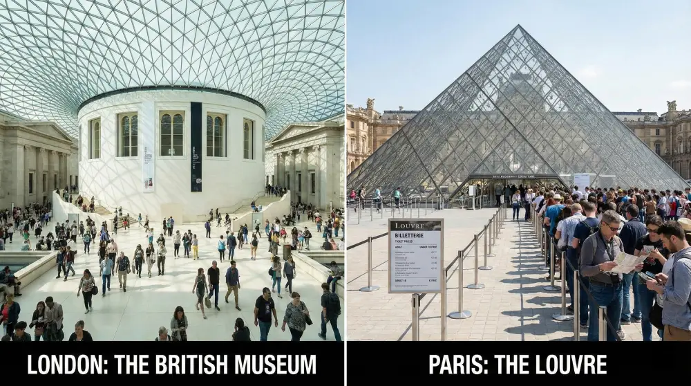 Budget Breakdown - london vs paris