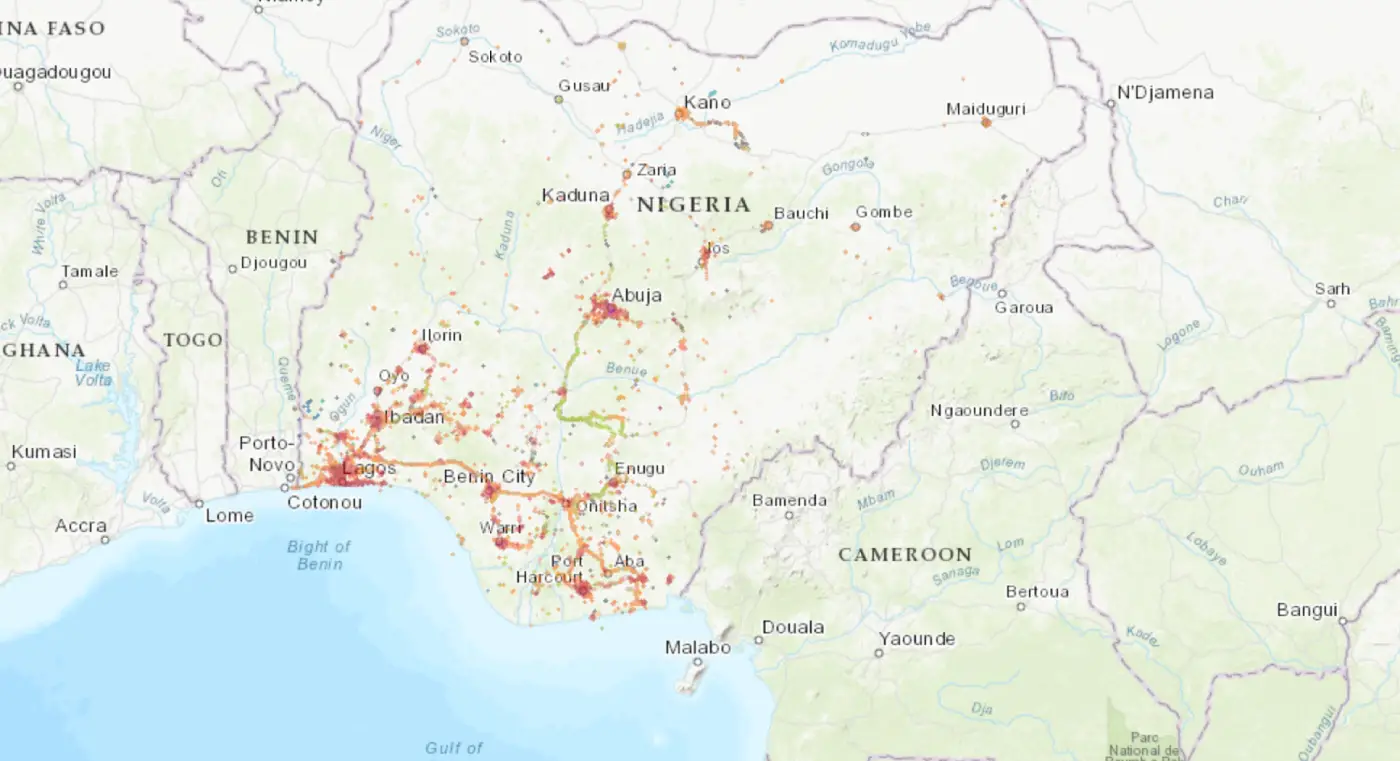 mobile operators coverage in nigeria