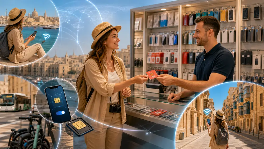 Schede SIM turistiche locali a Malta
