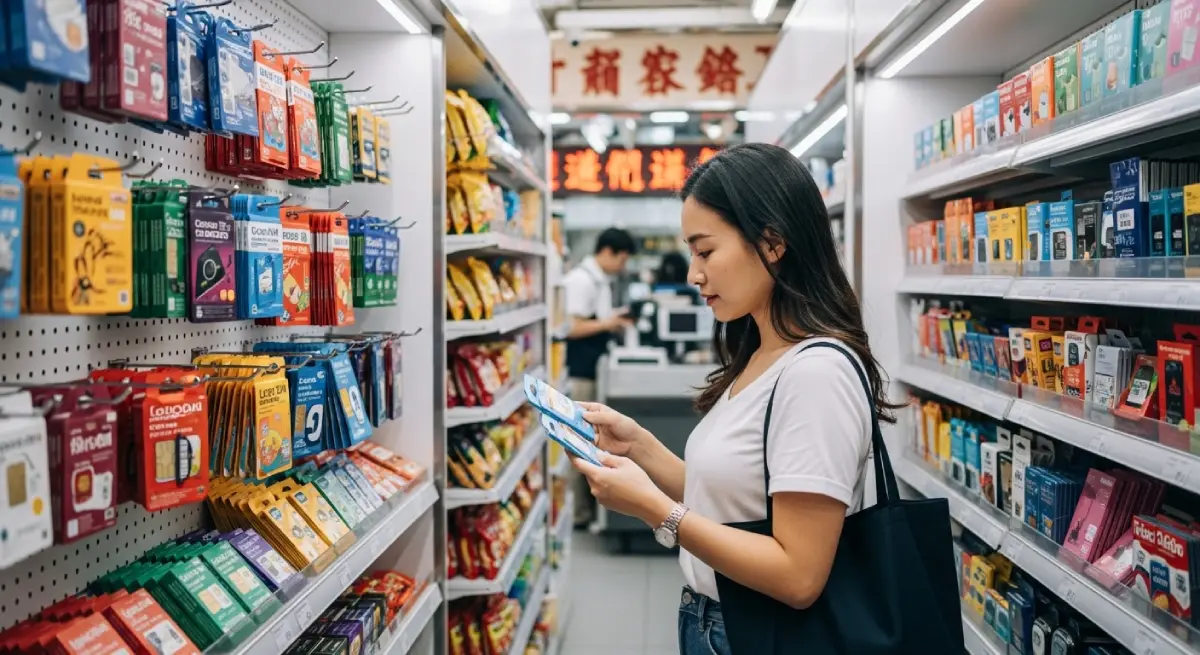 Local tourist SIM cards in Hong Kong