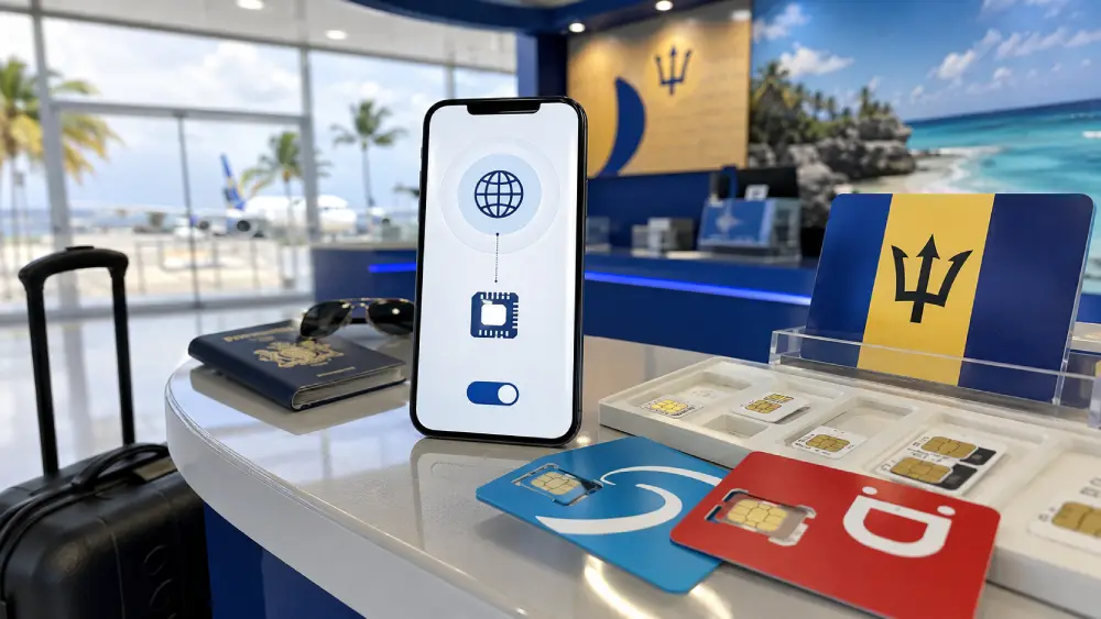 Barbados airport SIM cards and local SIM options