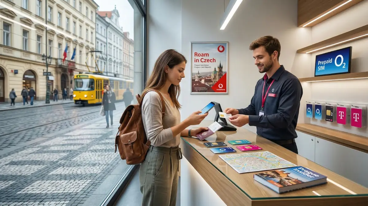 Local tourist SIM card prices in the Czech Republic