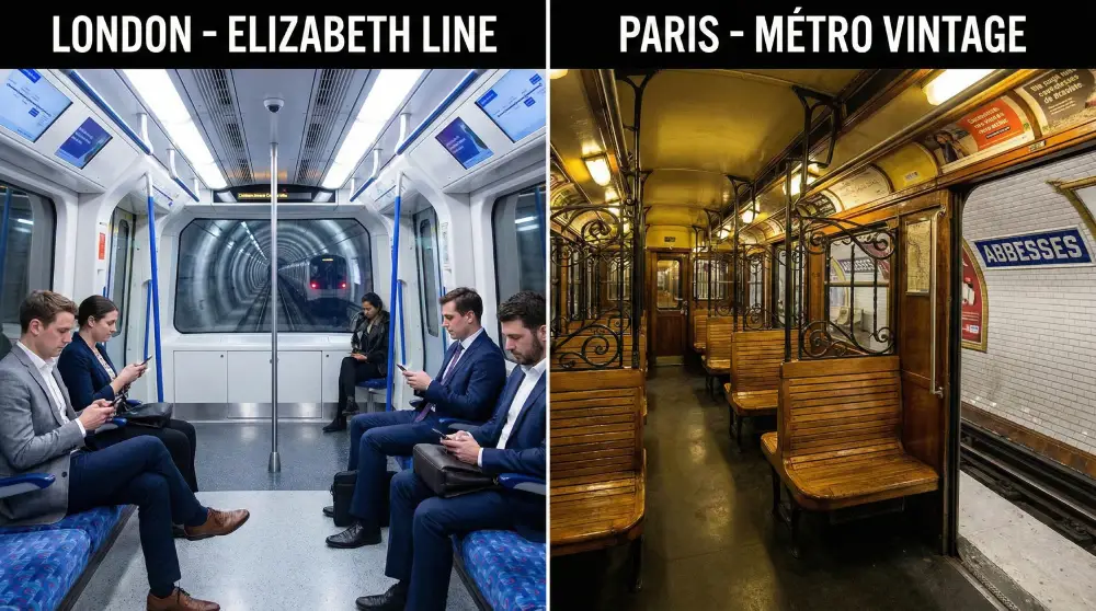 Getting Around (Tube vs. Metro)