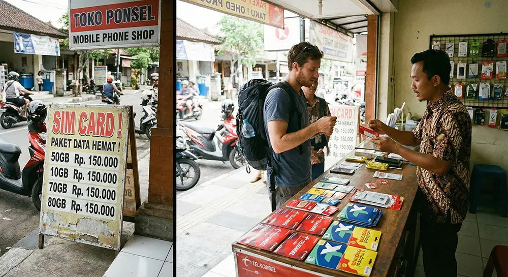 Local Tourist SIM Cards in Indonesia