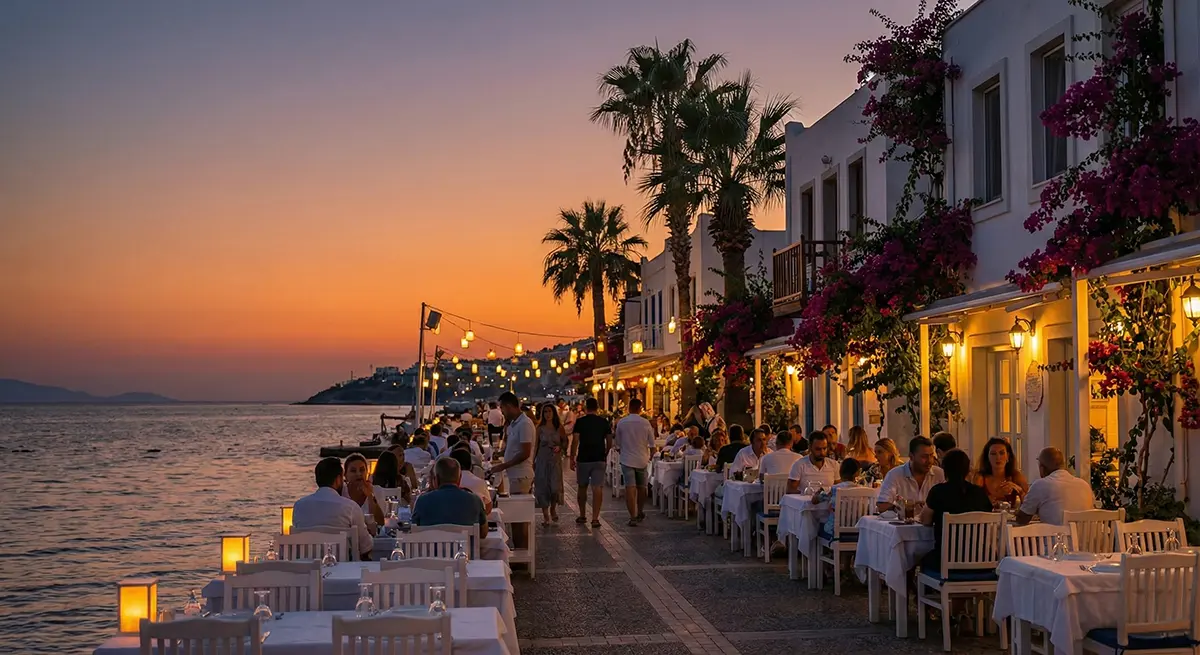 Turecké město Bodrum