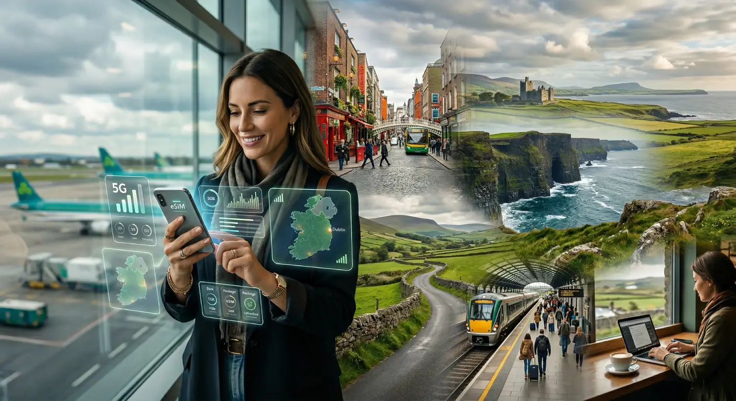 Bästa eSIM för Irland (2026): Planer, Priser och Täckning