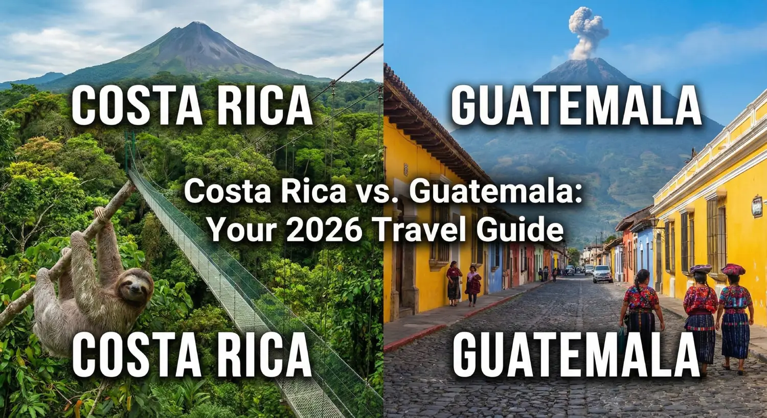 Costa Rica vs. Guatemala: Which Central American Gem Should You Visit in 2026?
