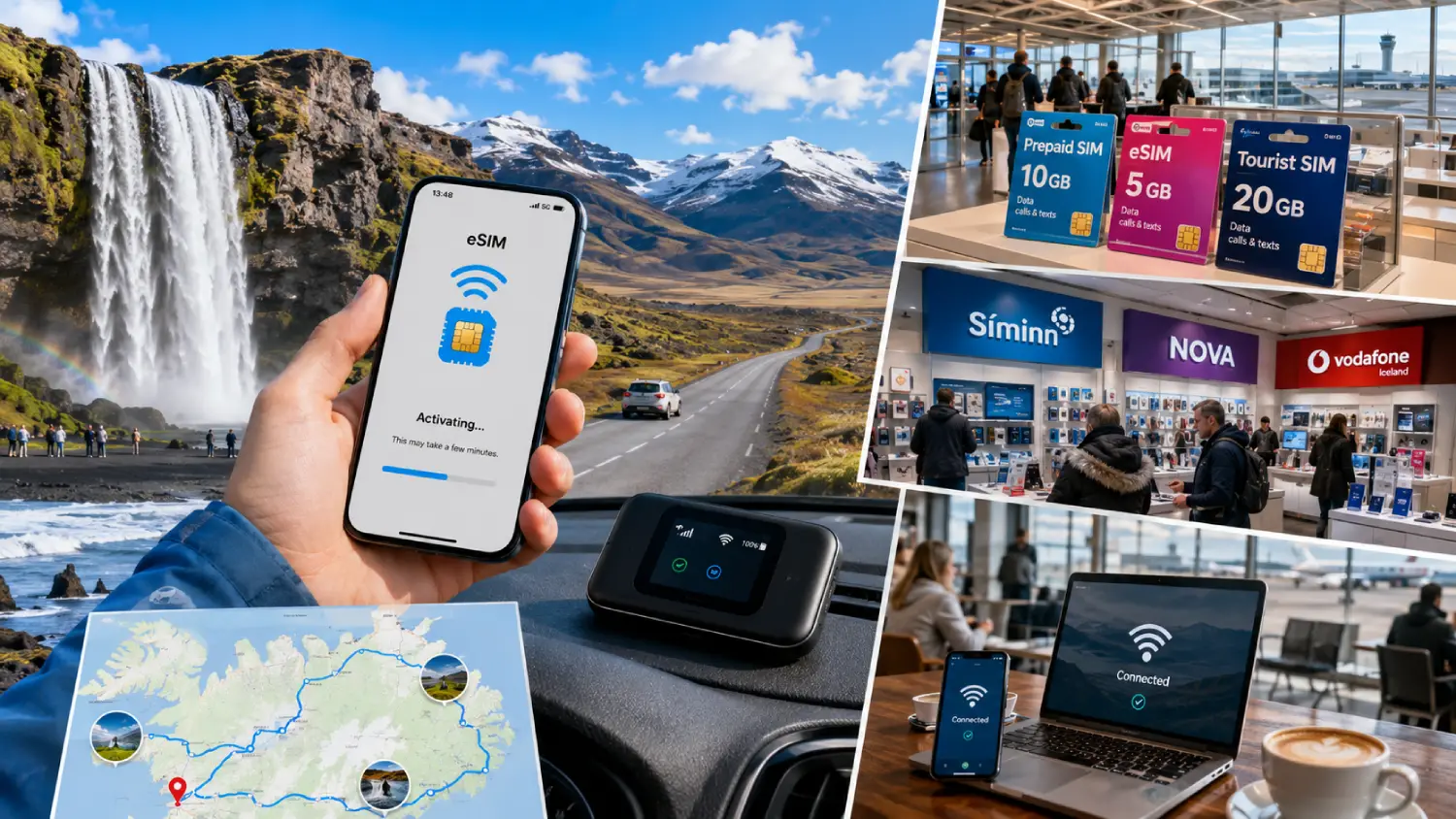 How to Get Internet in Iceland (2026): SIM Cards, eSIM, Pocket and Free WiFi
