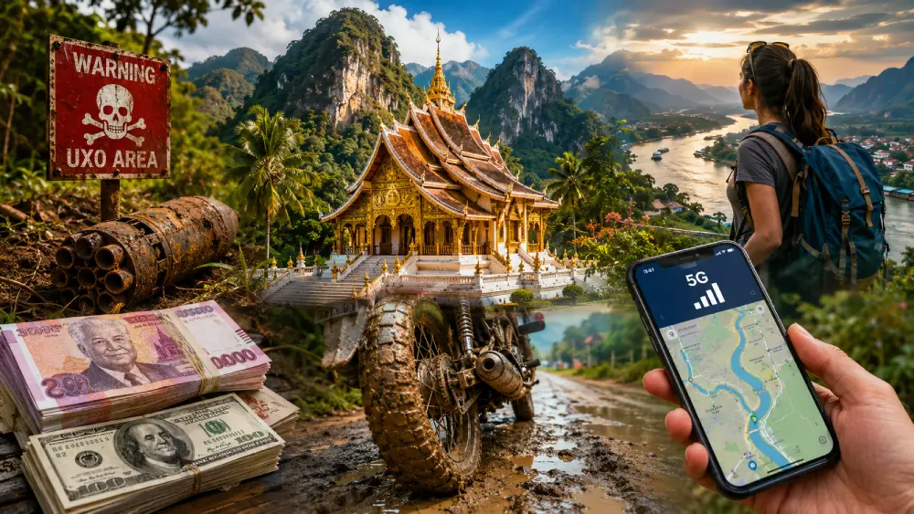 Is Laos Safe for Tourists in 2026? UXO, Border Crime & Scams