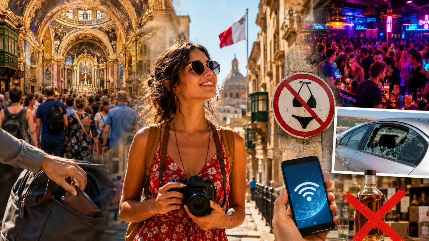 ¿Es Malta segura para los turistas? Carteristas, vida nocturna en Paceville y estafas