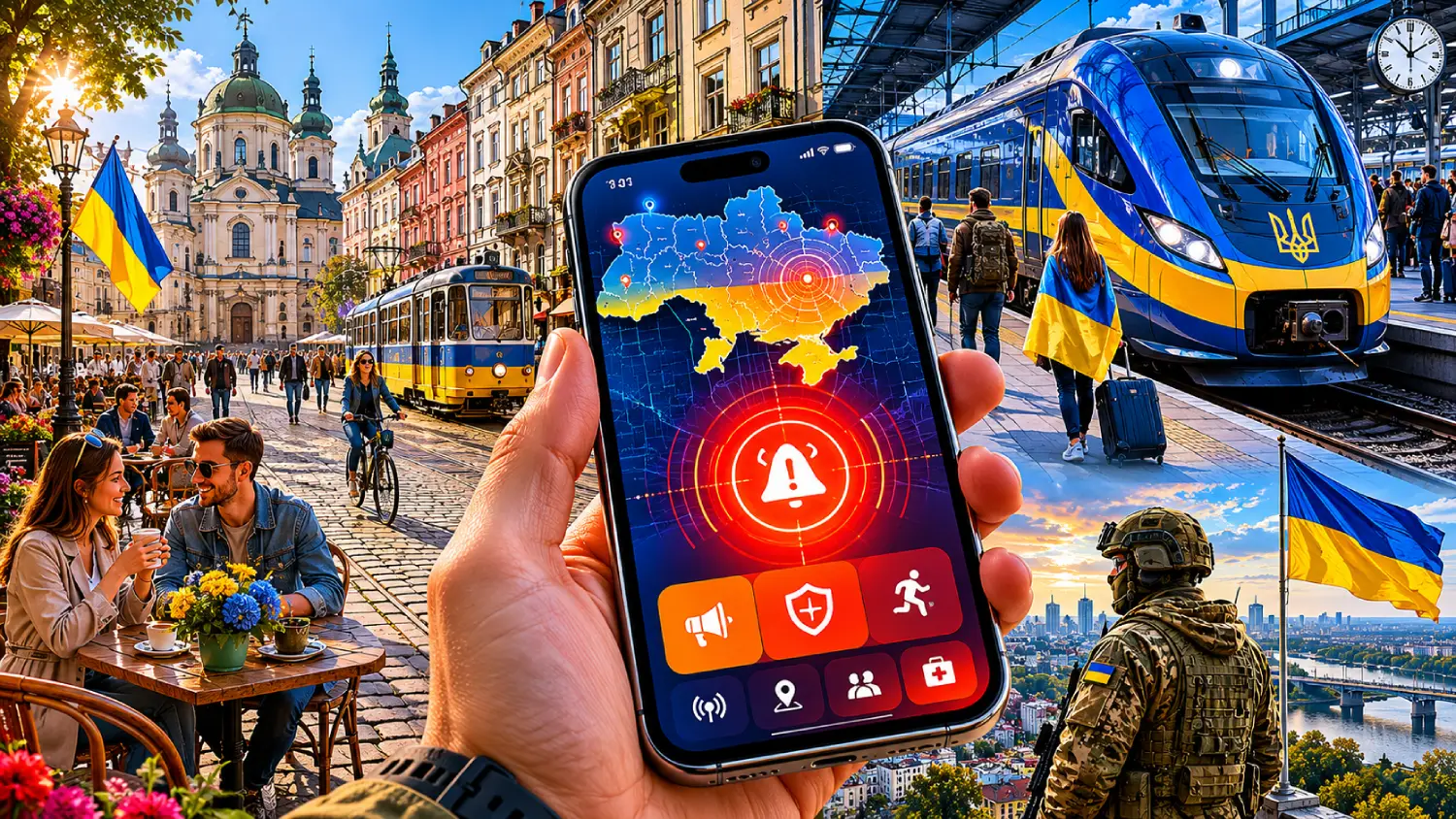 ¿Es Ucrania segura para los turistas en 2026? Ataques aéreos, ley marcial y estafas
