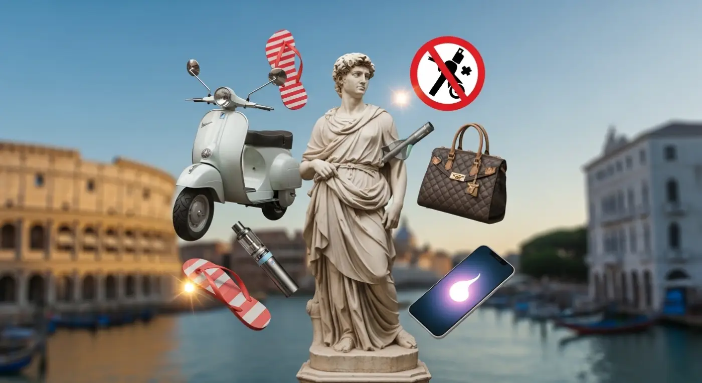 意大利旅游禁令与法律(2026):不应做的事情与非法物品
