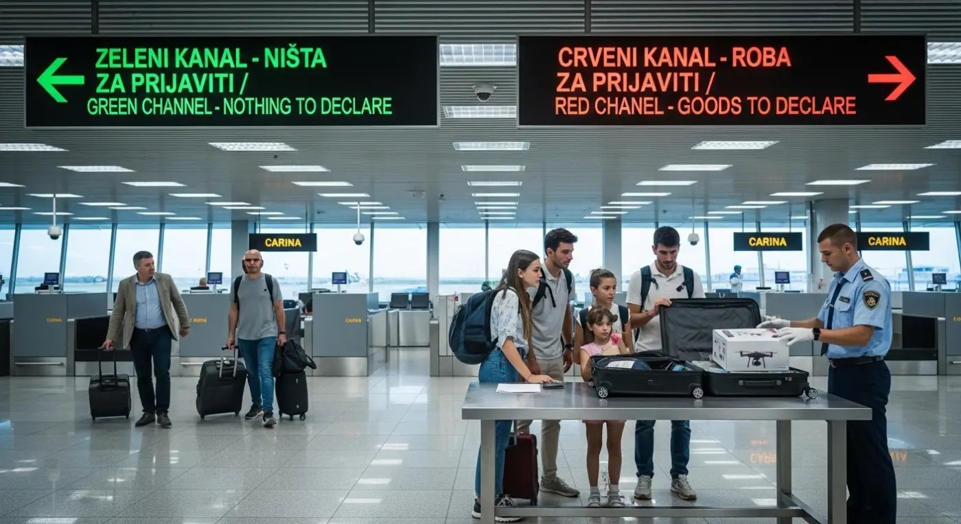 Montenegro Airport Customs Rules 2026: Alcohol, Cigarettes & Drones