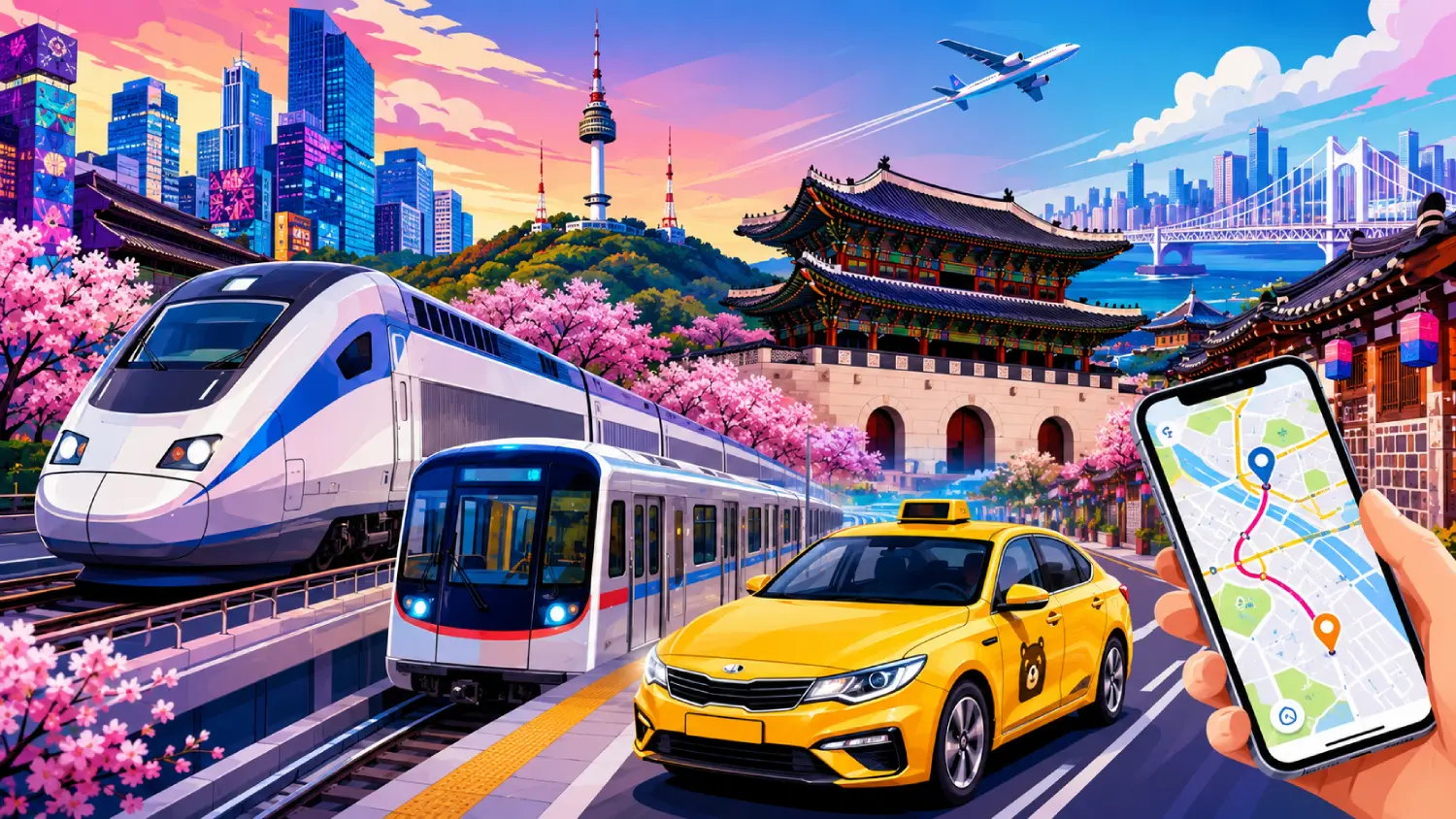 South Korea Transport Guide: Uber, Taxis & Inter-City Travel Tips