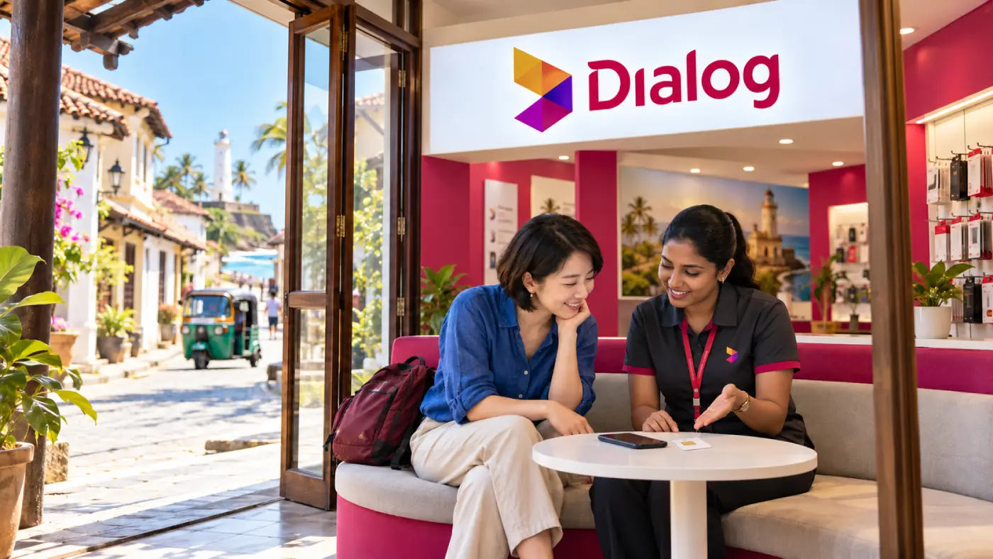 Sri Lanka Tourist SIM Card: Dialog & Mobitel Prices