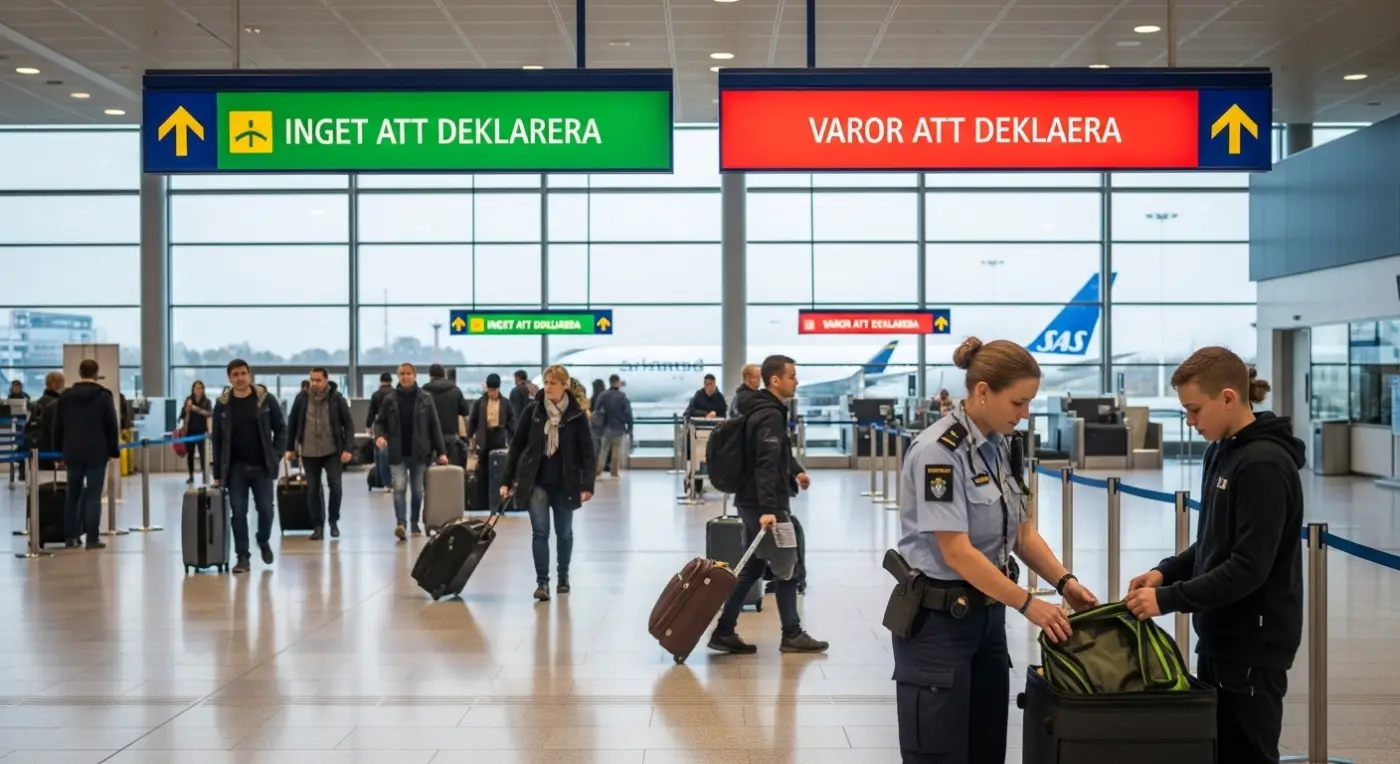 Sweden Airport Customs Rules: Alcohol, Cigarettes & Restricted Items