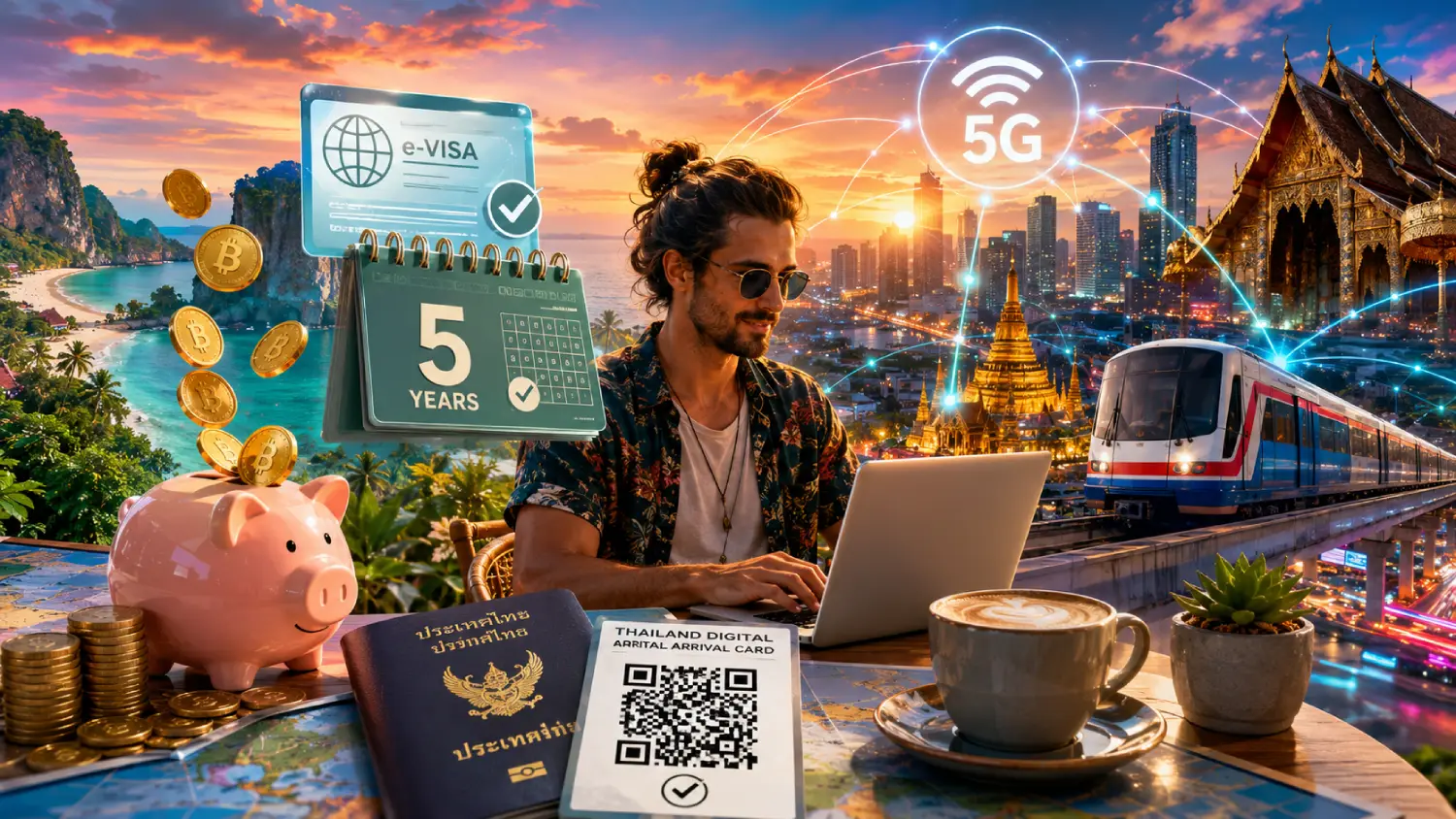 Thailand Digital Nomad Visa (2026): Requirements, Process & Internet Guide